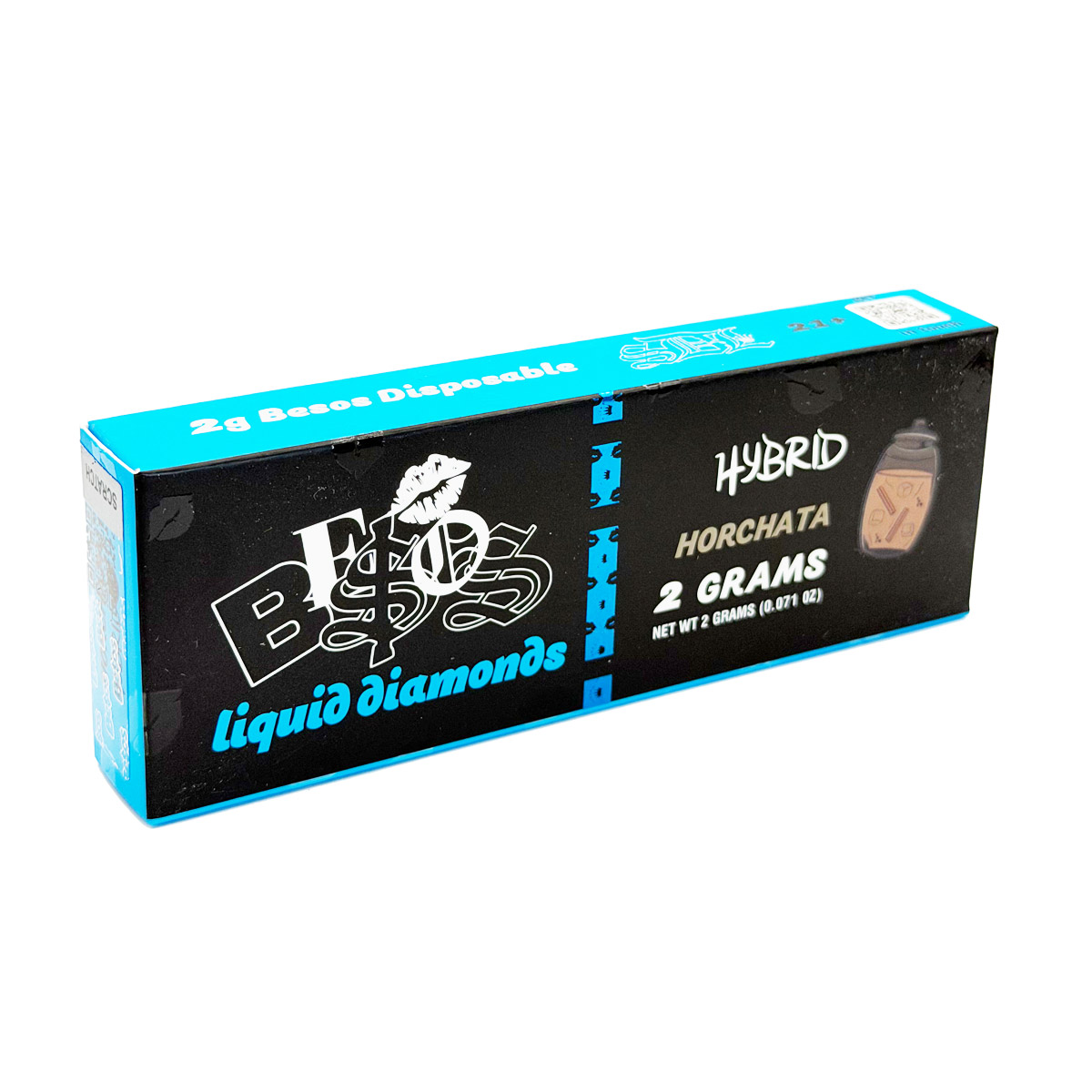 Besos Liquid Diamonds Horchata (Hybrid) 2 Grams (2g) Disposable Vape