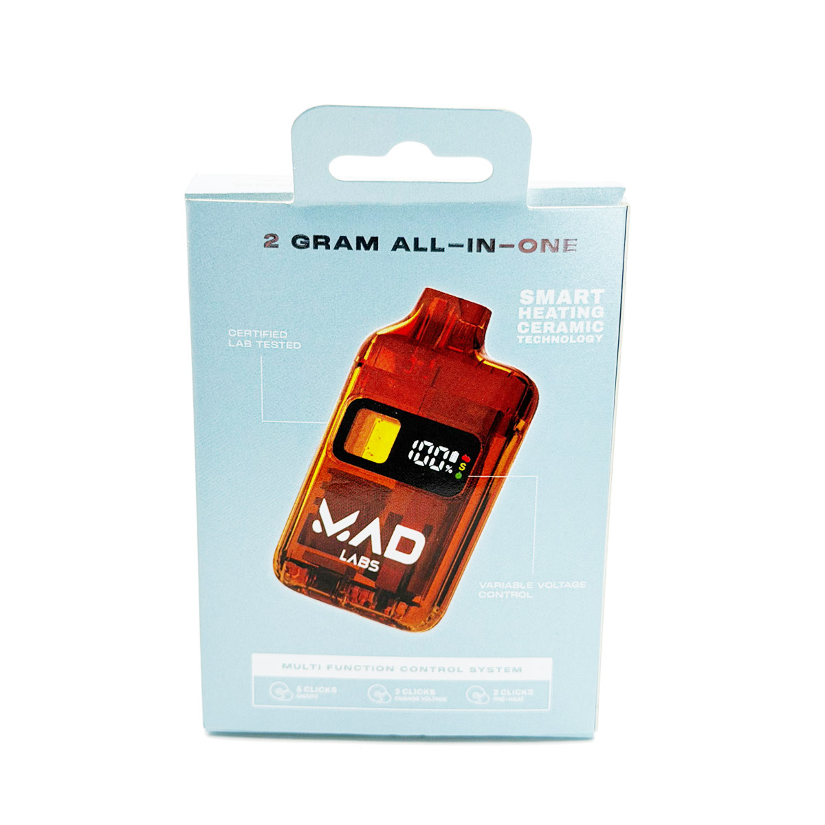 Mad Labs All In One Cannabis Permanent Marker (Indica) 2 Grams (2g) Disposable Vape