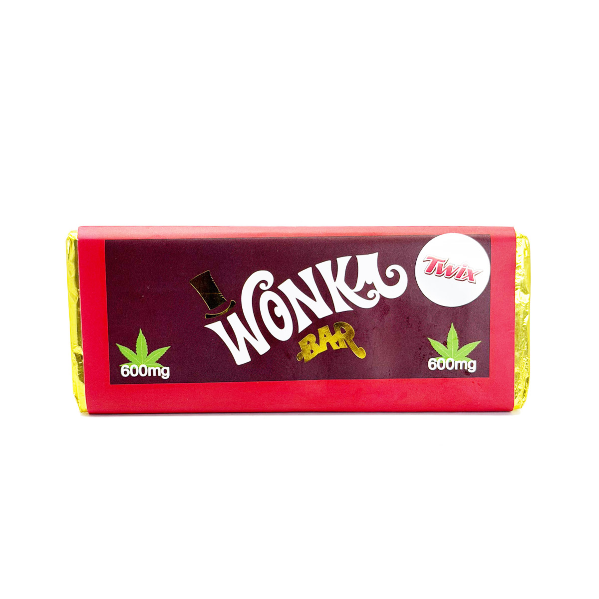 Wonka Bar Cannabis Infused Twix 6000mg Edible Chocolate Bar