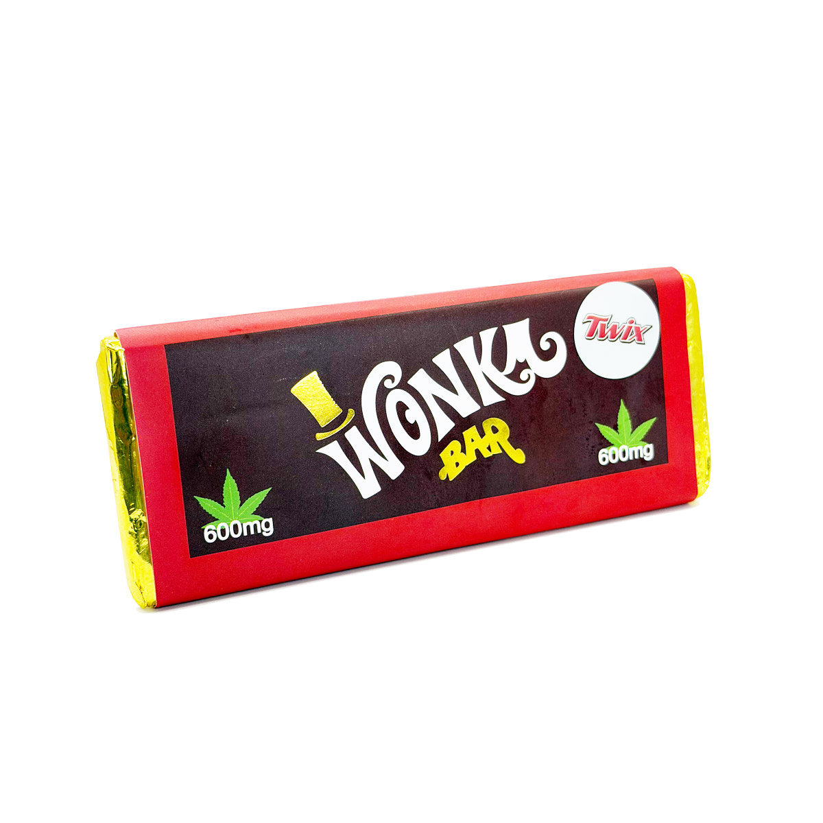 Wonka Bar Cannabis Infused Twix 6000mg Edible Chocolate Bar