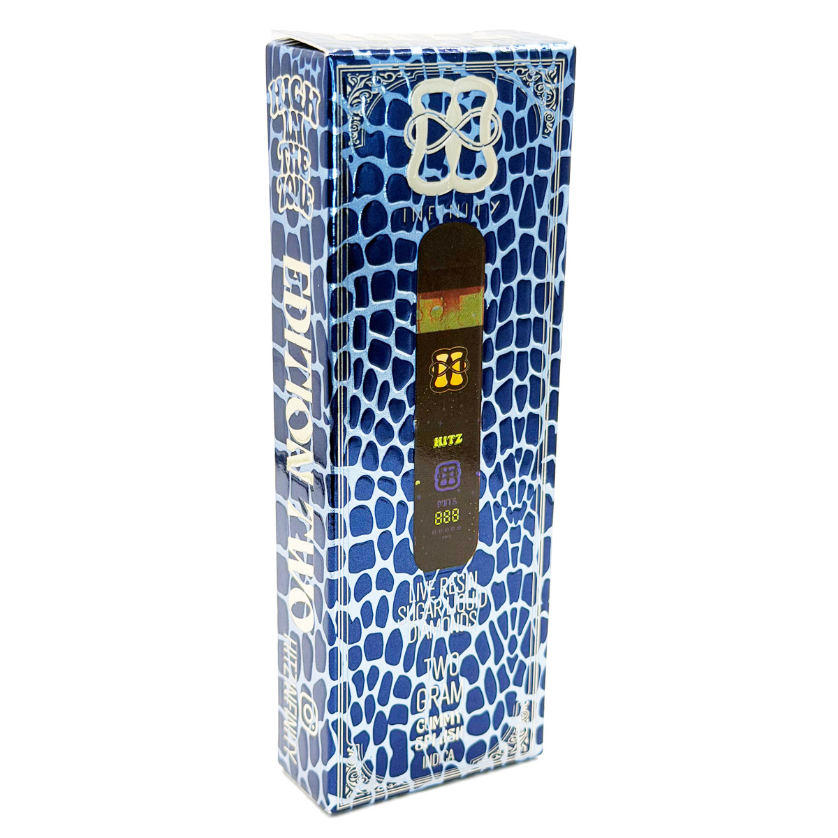 Infinity Hitz Gummi Splash (Indica) 2 Grams (2g) Disposable Vape